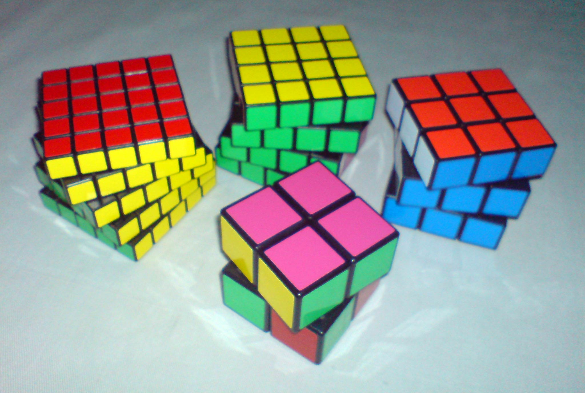 Yay I Got 2x2 3x3 4x4 And 5x5 Rubiks Cube Set The Kuttappi