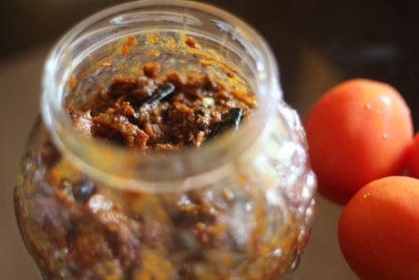 Homemade Tomato Pickle