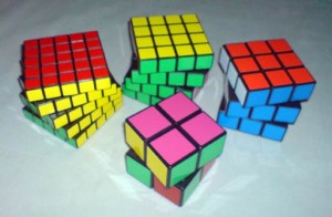 2x2 3x3 4x4 5x5 Rubik's Cubes