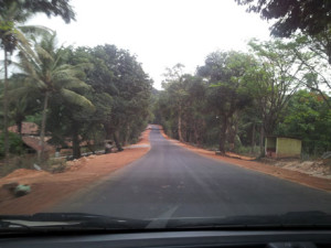 The Road From Davangere to Mangalore